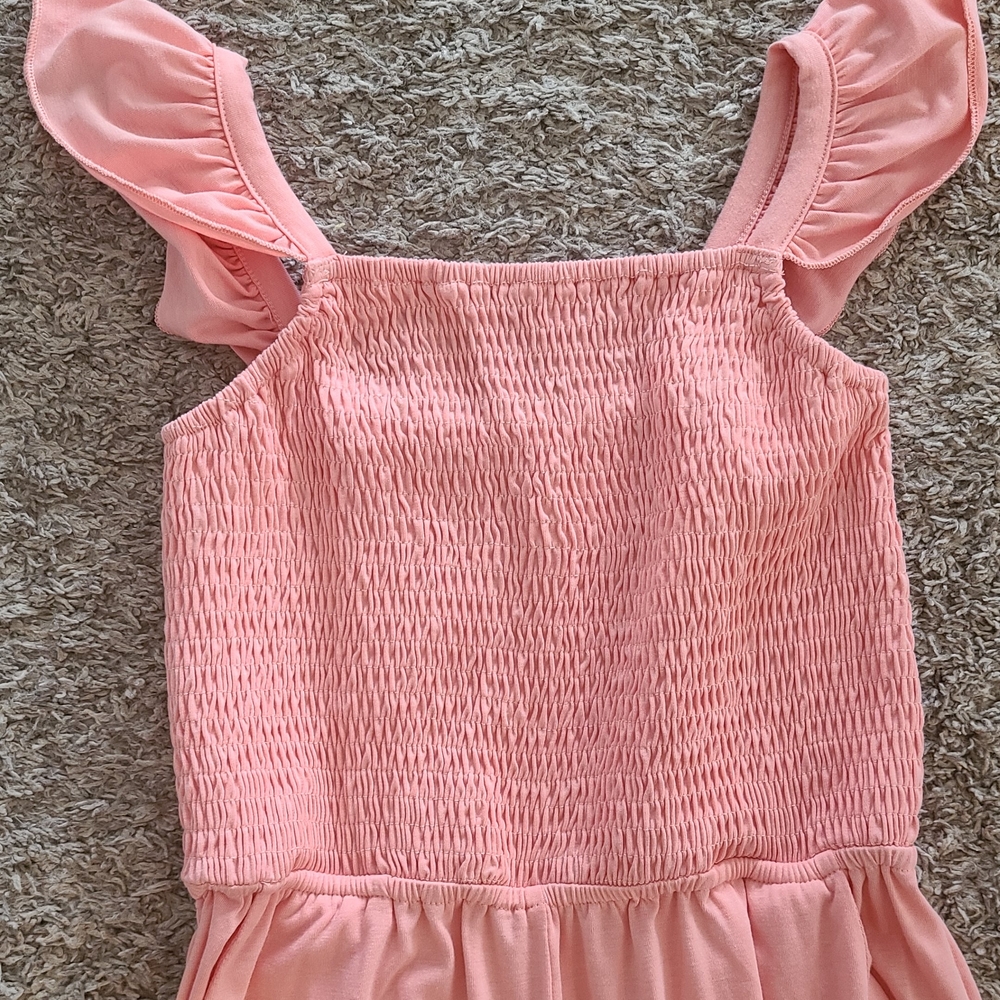 Girls Ruffled Jumpsuit - Picture 2 of 2